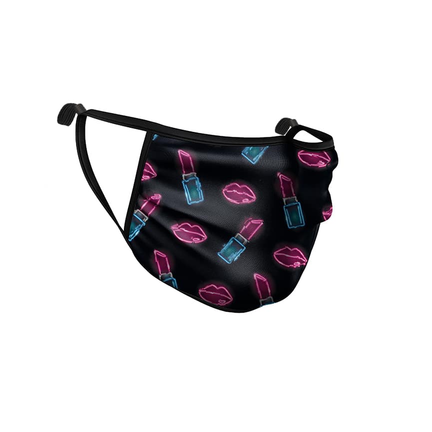 Urban_Shield_facemasks_women_neon_lipstick_urbanshieldfacemasks.com